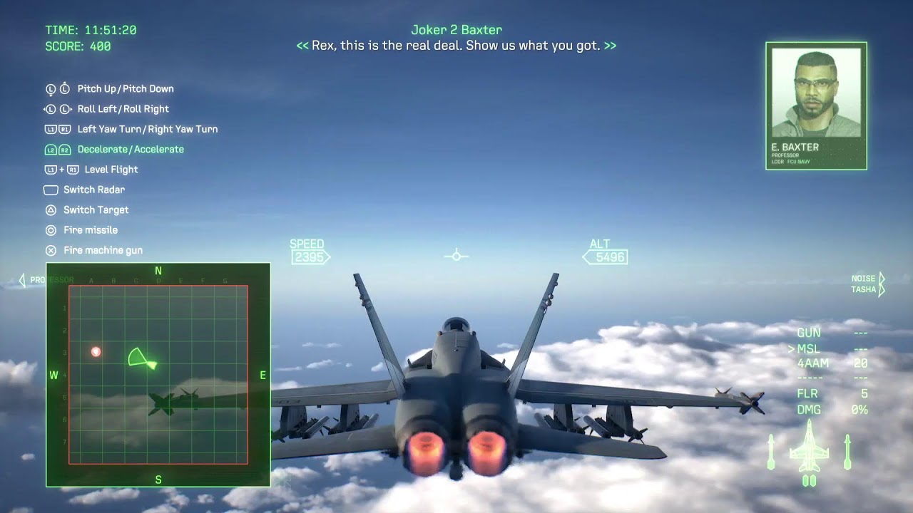 Ace Combat 8 First Launch Part Two