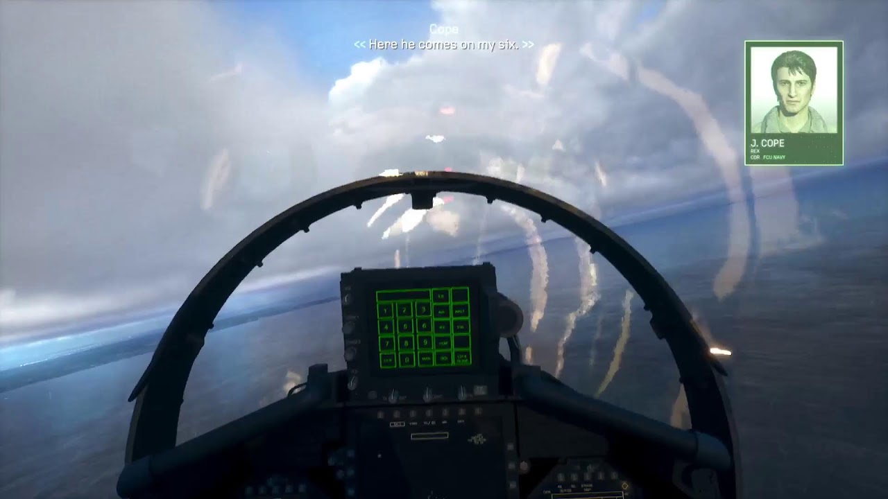 Ace Combat 8 First Launch