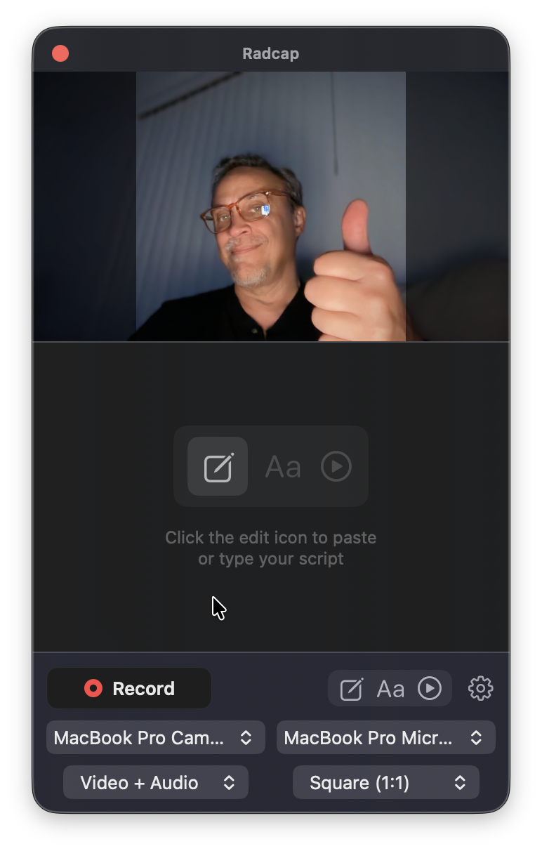 Radcap 1.0.4: You Asked For It